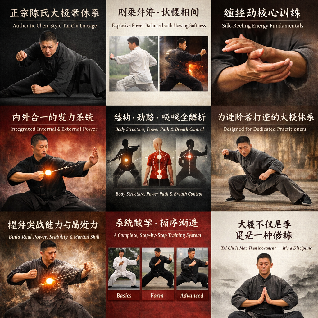 Chen-style Tai Chi  1-29 Chapters